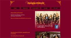 Desktop Screenshot of diana-bauchtanz.de